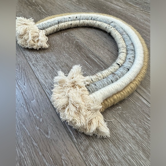 Macrame Rope Rainbow Neutral - Picture 2 of 5